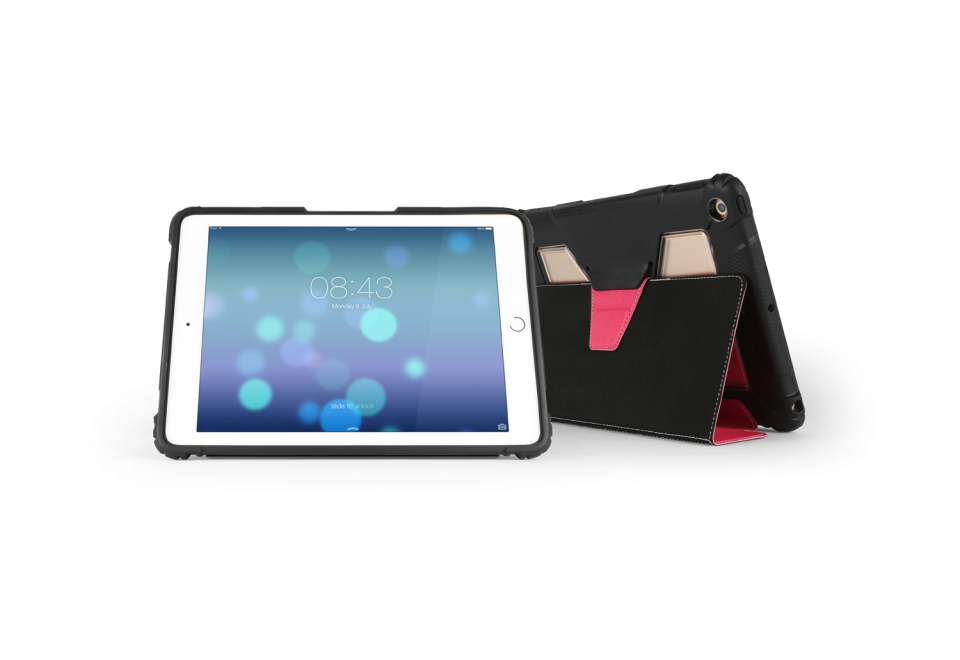 Genius Case Shell for Apple New iPad Gen 5/ Gen 6 (Pink)