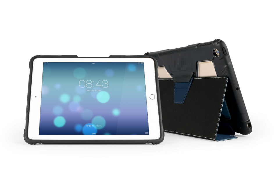Genius Case Shell for Apple New iPad (Gen 5Gen 6) (Blue)