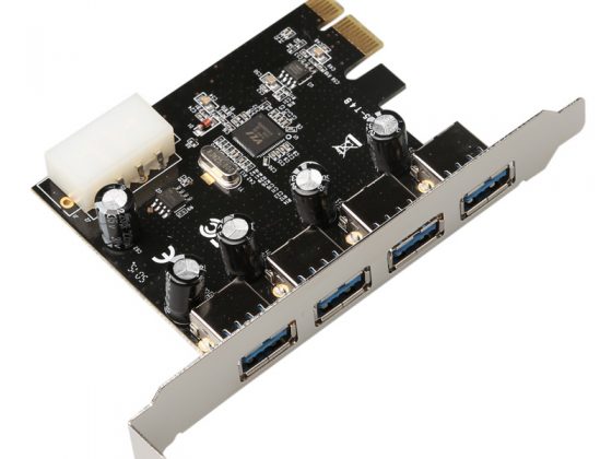 原装usb3.0扩展卡PCI-E转接PCIe4口台式机usb3.0HUB集线卡