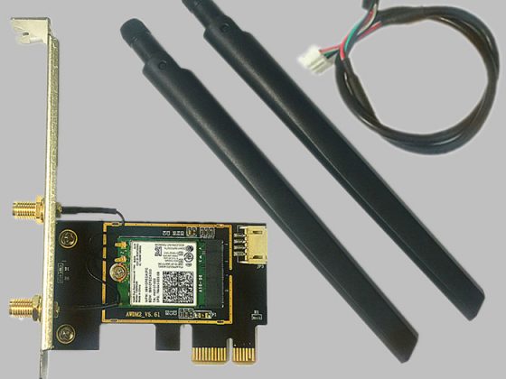 台式机电脑无线网卡转接卡 M.2转PCI-E蓝牙同步转接裸板 迷你