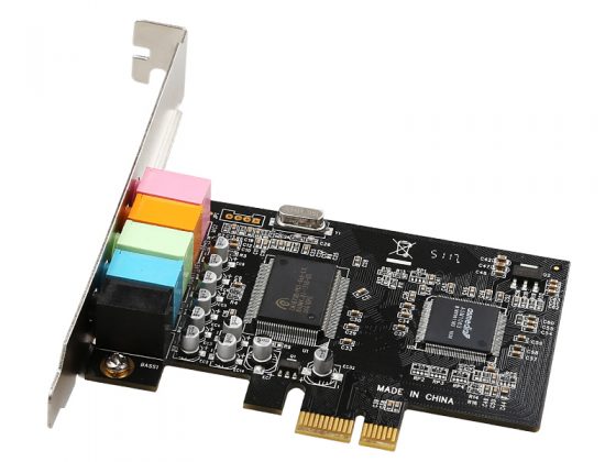 PCIE声卡 6声道声卡 CMI8738芯片pci-e 5.1立体声效音频卡